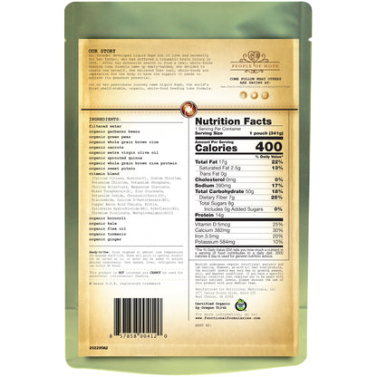 Nourish® Pediatric Oral Supplement Vegetable / Rice Flavor 12 oz. Pouch Liquid Plant Based (1015541_CS)