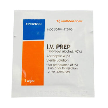 IV PREP™ Alcohol Prep Pad 70% Strength Isopropyl Alcohol Individual Packet Sterile (175828_BX)
