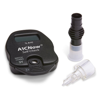 A1CNow® Self Check HbA1c Test Kit HbA1c Test 4 Tests CLIA Waived (1121188_BX)