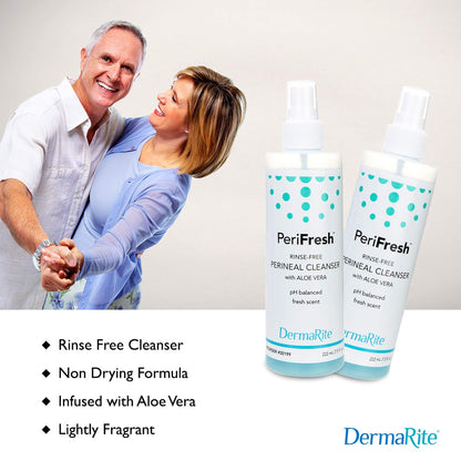 PeriFresh® Rinse-Free Perineal Wash Liquid 7.5 oz. Pump Bottle Scented (576316_EA)