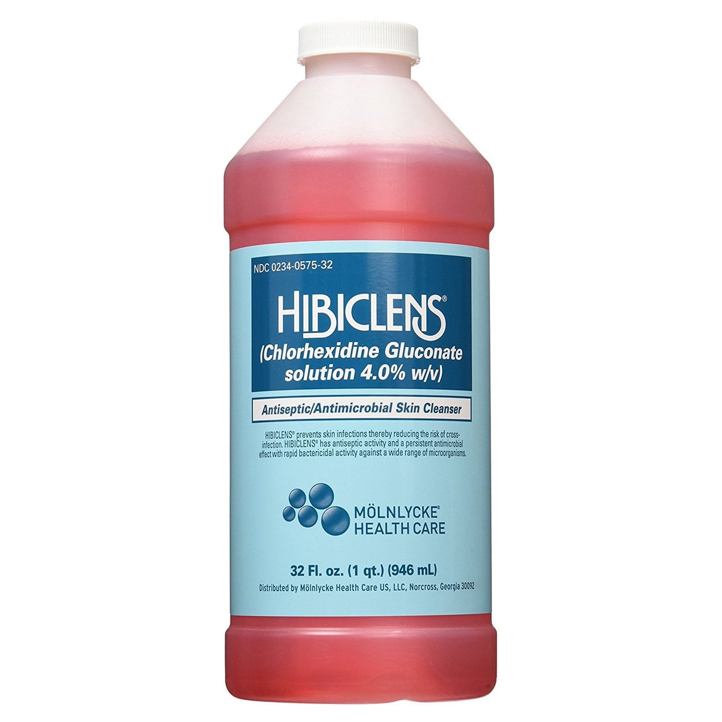 Hibiclens® Antiseptic / Antimicrobial Skin Cleanser 32 oz. Bottle 4% Strength CHG (Chlorhexidine Gluconate) NonSterile (81494_EA)