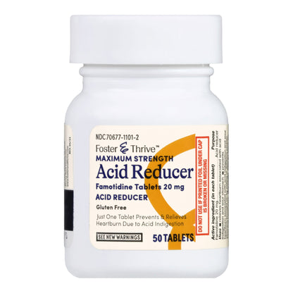 Foster & Thrive™ Antacid 20 mg Strength Tablet 50 per Bottle (1238987_BT)