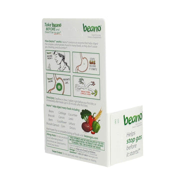 Beano® Gas Relief 300 GALU Strength Tablet 30 per Bottle (834928_BT)