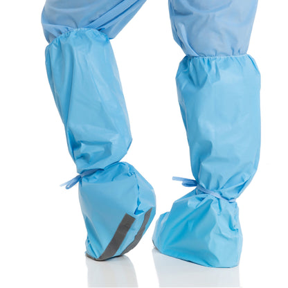 Hi Guard® Boot Cover One Size Fits Most Knee High Nonskid Sole Blue NonSterile (1043507_PK)