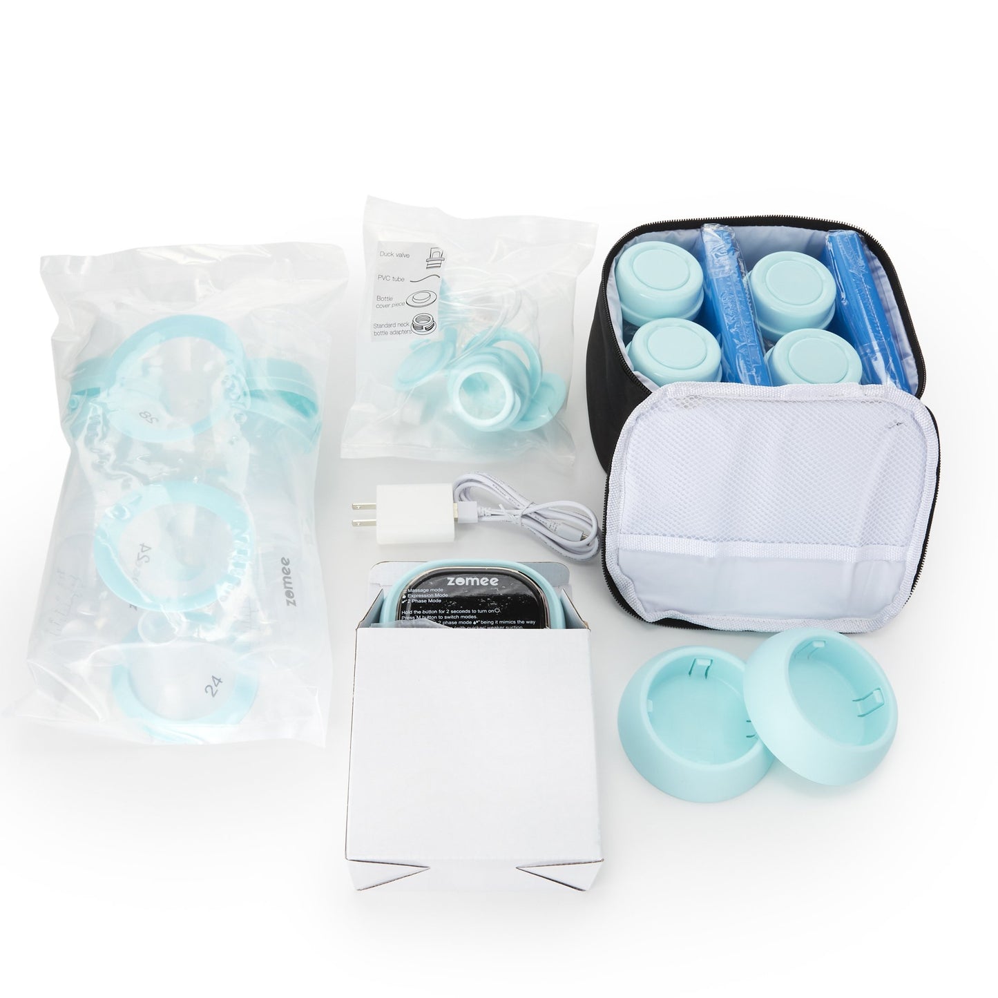 Zomee Double Electric Breast Pump Kit Zomee (1183315_EA)