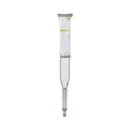 McKesson Underarm Crutches Tall Adult 5 Foot 10 Inch to 6 Foot 6 Inch User Height Aluminum Frame 350 lbs. Weight Capacity (1065231_PR)