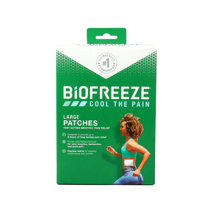 Biofreeze® Topical Pain Relief 5% Strength Menthol Patch (1258924_BX)