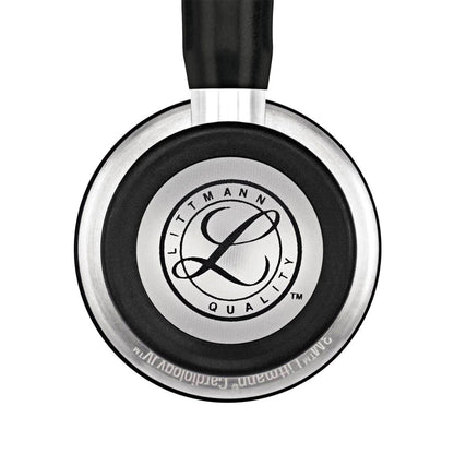3M™ Littmann® Cardiology IV™ Cardiology Stethoscope Black 1-Tube 27 Inch Tube Convertible Chestpiece (1013785_EA)
