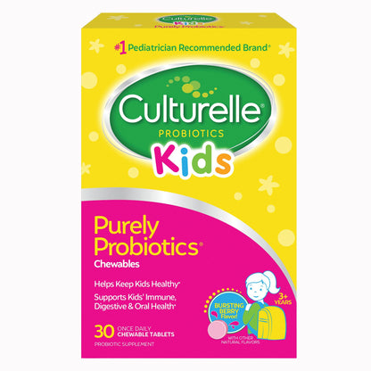 Culturelle® Pediatric Probiotic Dietary Supplement 30 per Box Chewable Tablet (1268948_BX)