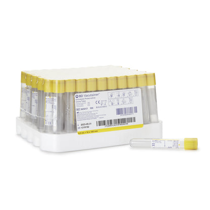 BD Vacutainer® Urinalysis Tube Chlorhexidine / Ethyl Paraben / Sodium Propionate Additive 8 mL BD Hemogard™ Closure Polyethylene Terephthalate (PET) Tube (801750_CS)