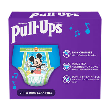 Pull-Ups® Male Toddler Training Pants Size 4T to 5T Disposable Moderate Absorbency (1160322_PK)