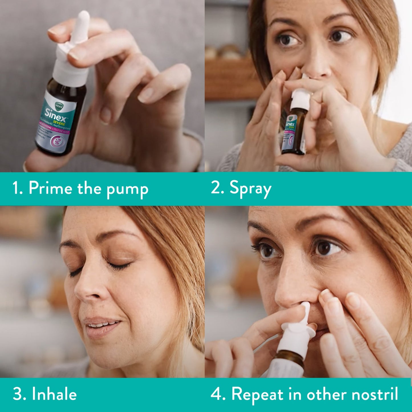 Vicks® Sinex™ Severe Ultra Fine Nasal Decongestant 0.05% Nasal Spray 0.5 oz. (1229267_EA)