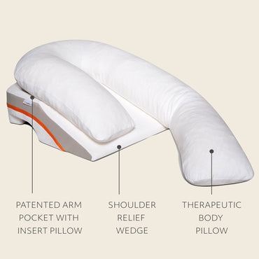 MedCline® Reflux Relief Positioner System 22 W X 50 L X 6 H Inch Foam / Gel Freestanding (1217713_EA)