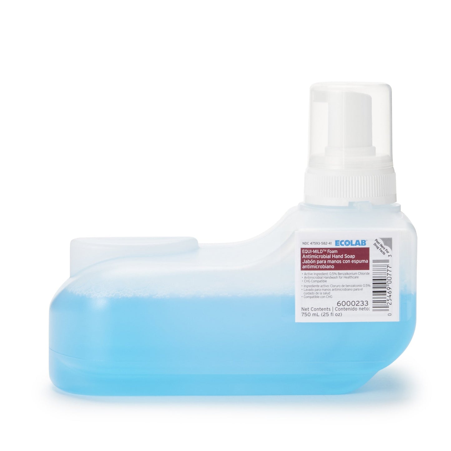 Equi-Mild™ Antimicrobial Soap Foaming 750 mL Dispenser Refill Bottle Floral Scent (1092913_CS)