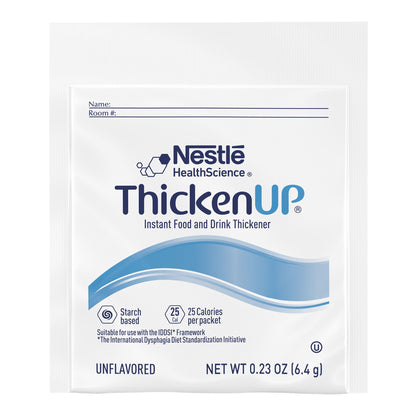 ThickenUp® Food and Beverage Thickener 6.4 Gram Individual Packet Unflavored Powder IDDSI Level 0 Thin (454359_EA)