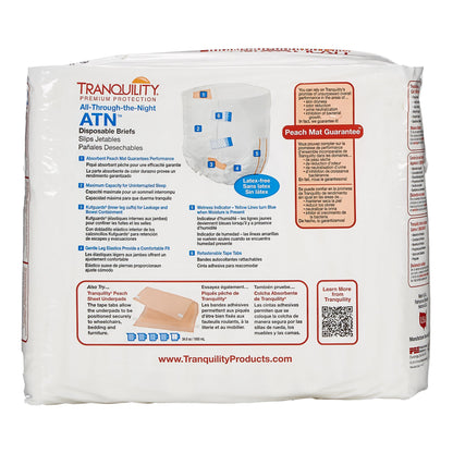 Tranquility® ATN Unisex Adult Incontinence Brief Medium Disposable Heavy Absorbency (451111_CS)