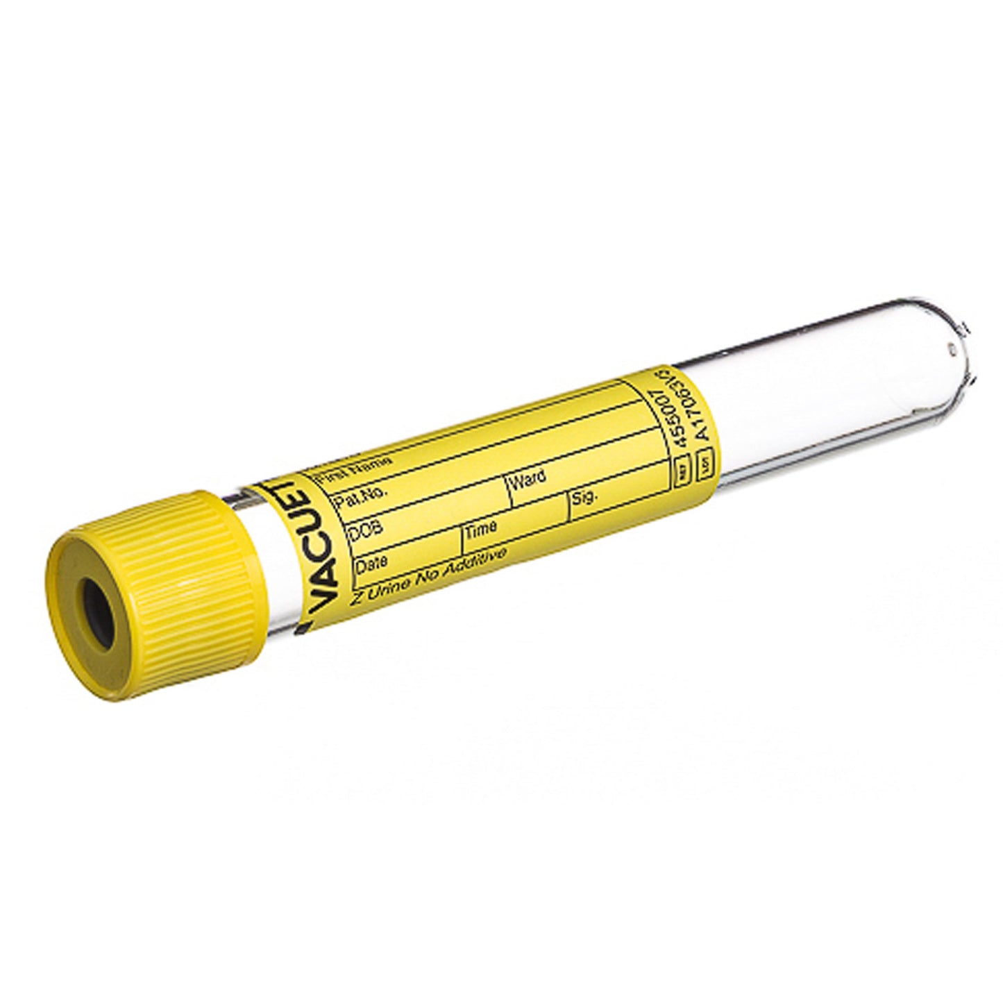 VACUETTE® Z Urine No Additive Urinalysis Tube Plain 10.5 mL Pull Cap Polyethylene Terephthalate (PET) Tube (921958_PK)