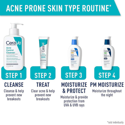 CeraVe® Acne Control Cleanser Acne Treatment 8 oz. Gel (1253462_EA)
