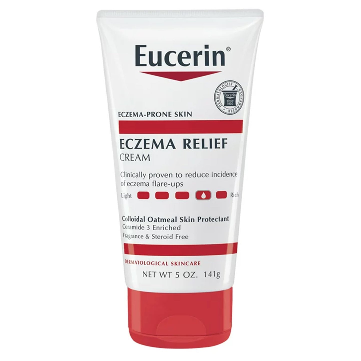 Eucerin® Eczema Relief Eczema Cream 5 oz. Tube Unscented Cream (1231869_EA)