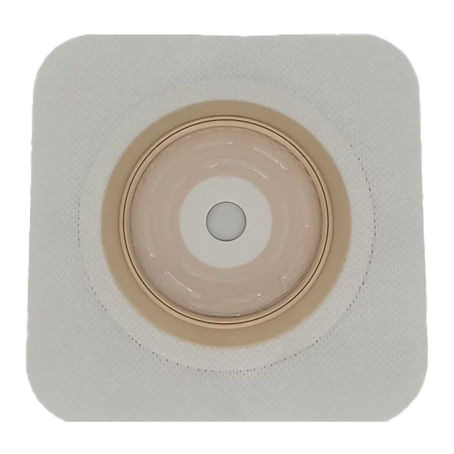 Safe N Simple Ostomy Barrier Trim to Fit, Extended Wear Adhesive Tape Collar 57 mm Flange Red Code System Up to 1-3/4 Inch Opening 5 X 5 Inch (1243999_BX)