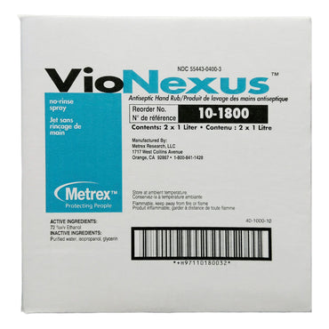 VioNexus™ Hand Sanitizer 1,000 mL Ethyl Alcohol Liquid Pump Bottle (769937_CS)