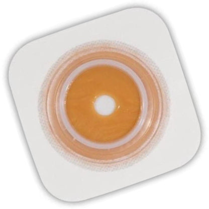 Sur-Fit Natura® Ostomy Barrier Trim to Fit, Standard Wear Stomahesive® Adhesive 38 mm Flange Sur-Fit® Natura® System Hydrocolloid Up to 7/8 Inch Opening 4 X 4 Inch (325405_BX)