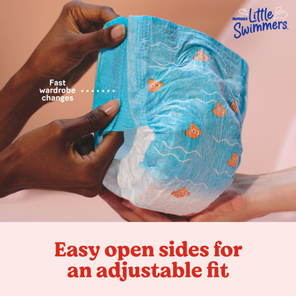 Huggies® Little Swimmers® Unisex Baby Swim Diaper Size 5 to 6 Disposable Heavy Absorbency (812722_PK)
