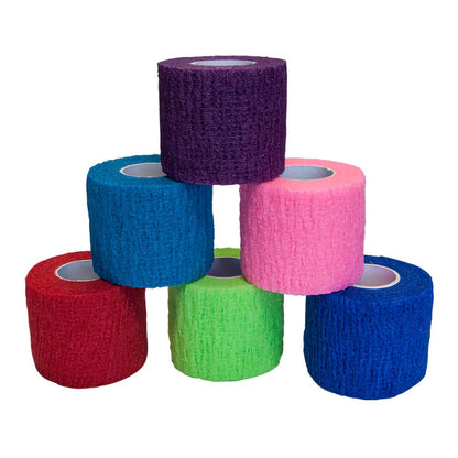 PremierPro™ Cohesive Bandage 2 Inch X 5 Yard Self-adherent Closure Assorted Colors NonSterile Standard Compression (1245432_CS)