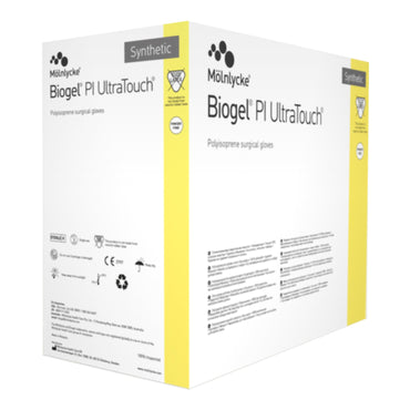 Biogel® PI UltraTouch™ Surgical Glove Size 6.5 Sterile Polyisoprene Standard Cuff Length Micro-Textured Opaque Beige Chemo Tested (639048_BX)