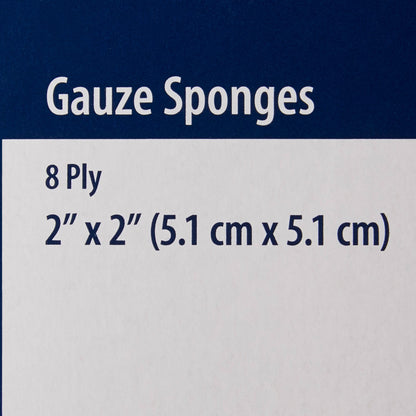 Dermacea™ Gauze Sponge 2 X 2 Inch 8-Ply Sterile 10 per Pack (1121148_PK)