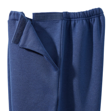 Silverts® Adaptive Pants Side Opening X-Large Navy Blue Female (1227385_EA)