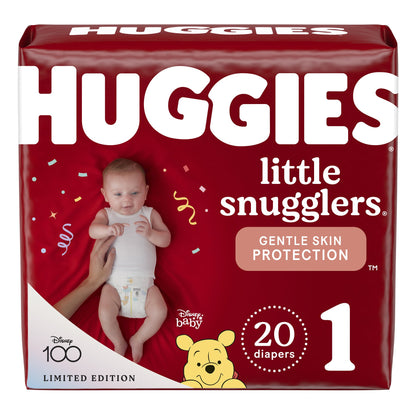 Huggies® Little Snugglers Unisex Baby Diaper Size 1 Disposable Heavy Absorbency (1088448_PK)