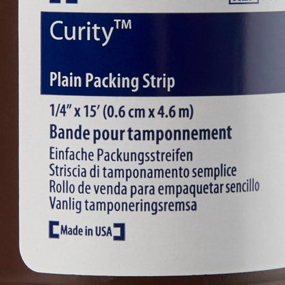 Curity™ Wound Packing Strip Non-impregnated 1/4 Inch X 5 Yard Sterile (224790_EA)