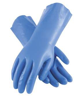 PIP™ Assurance™ Utility Glove Large Nitrile Blue 13 Inch Straight Cuff NonSterile (840474_DZ)