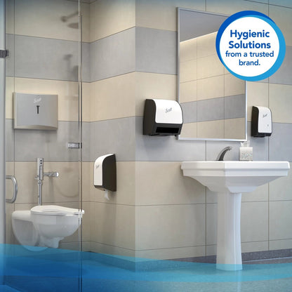 Scott® Control HBT Toilet Tissue White 2-Ply Standard Size Folded 250 Sheets 4-1/2 X 8-1/10 Inch (499135_CS)