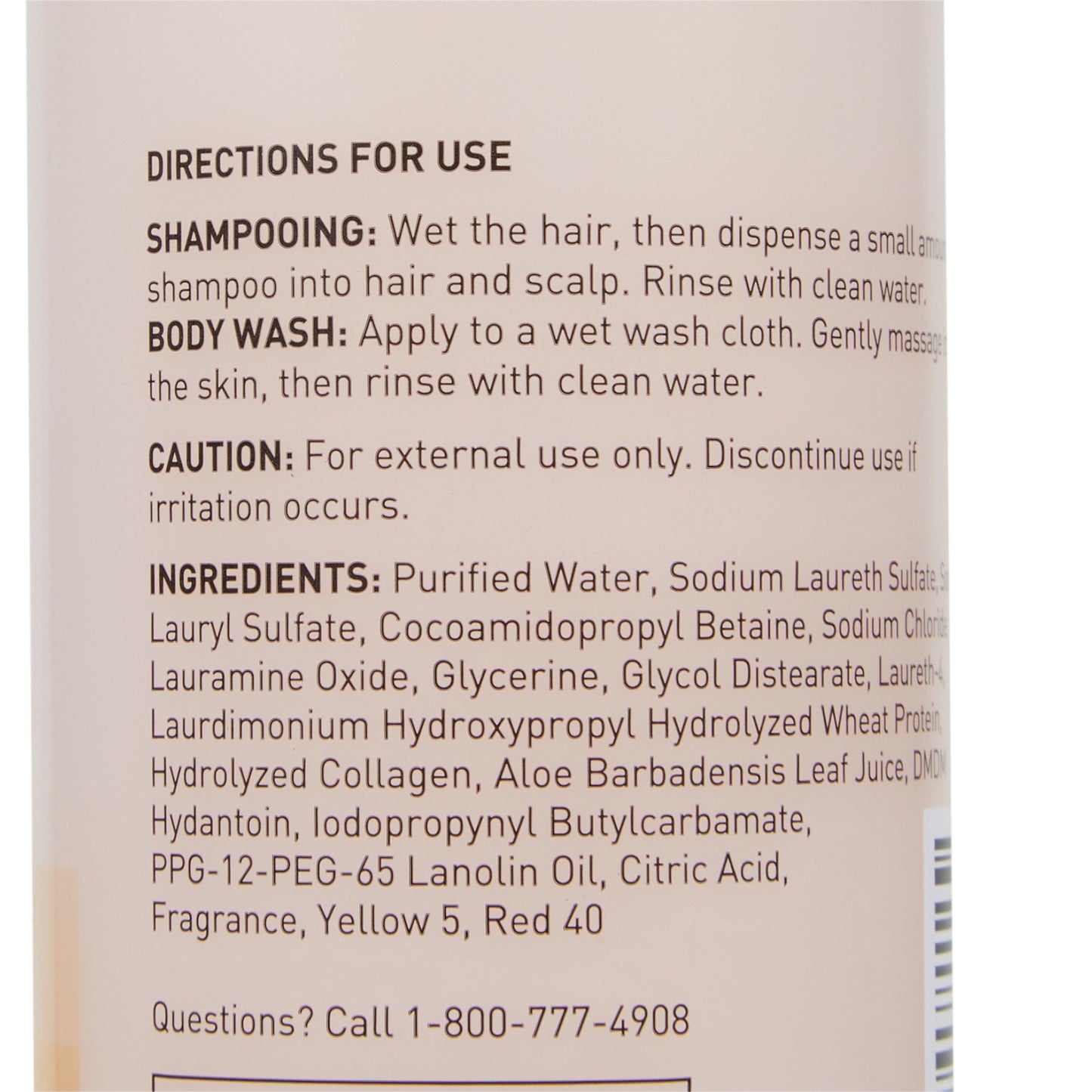McKesson Shampoo and Body Wash 8 oz. Flip Top Bottle Apricot Scent (877031_EA)