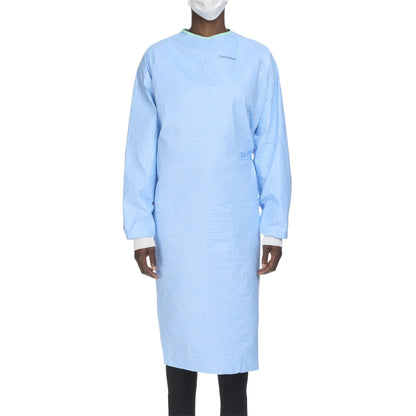 Aero Blue Surgical Gown with Towel Large Blue Sterile AAMI Level 3 Disposable (938744_EA)