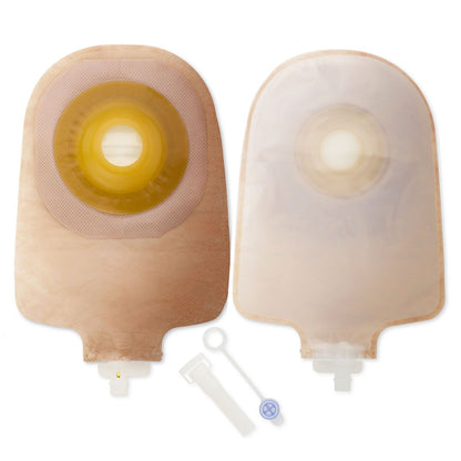 Premier™ Urostomy Pouch One-Piece System 9 Inch Length Pre-Cut 1-3/4 Inch Stoma Drainable (335351_BX)