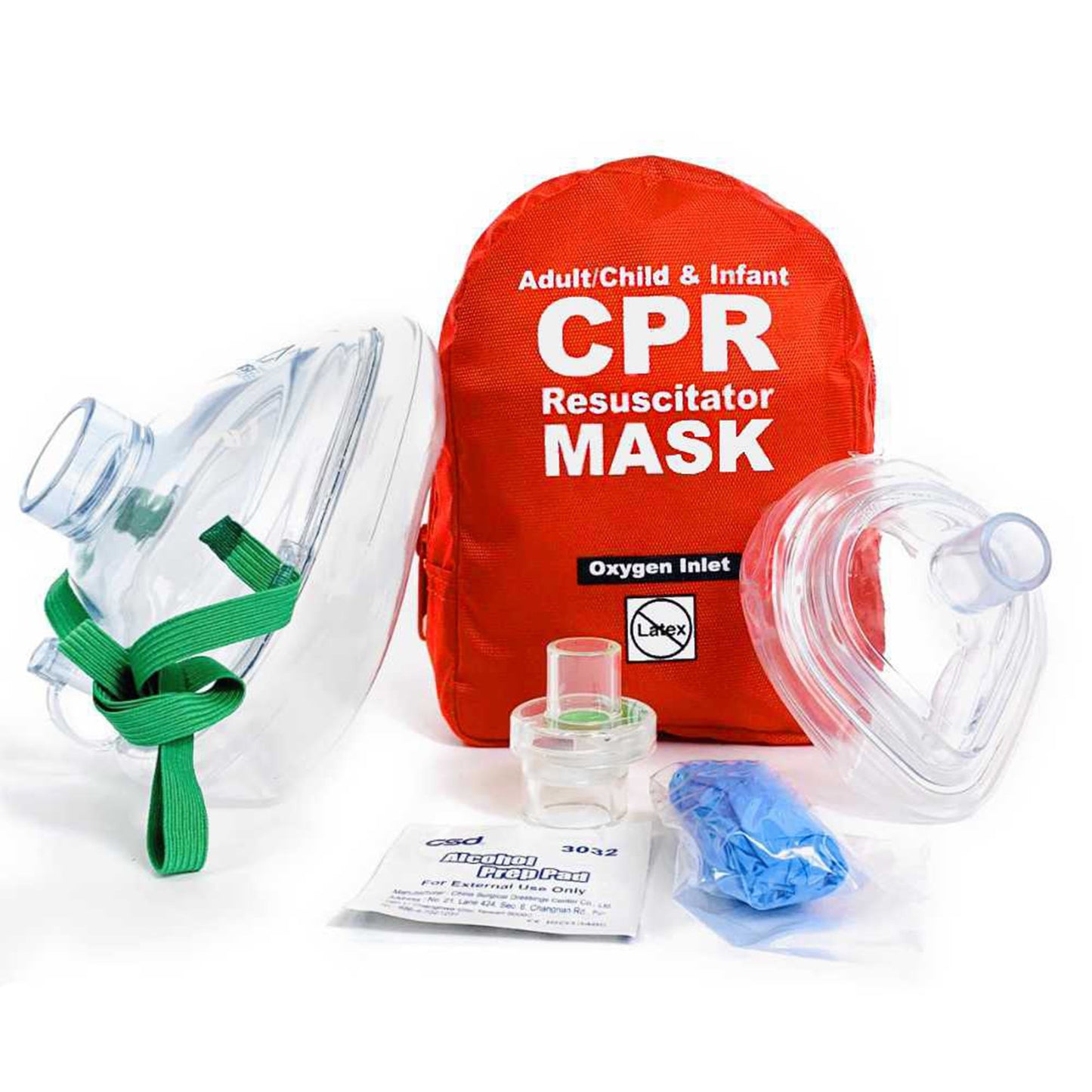 Work N Leisure Products Inc CPR Face Mask with Case (1070989_EA)
