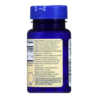 Foster & Thrive™ Vitamin Supplement Vitamin B6 100 mg Strength Tablet 100 per Bottle (1238899_BT)