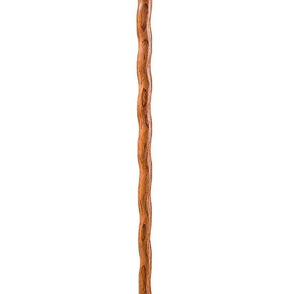Brazos™ Twisted Fitness Walker Walking Stick Wood 48 Inch Height Tan (1229037_EA)