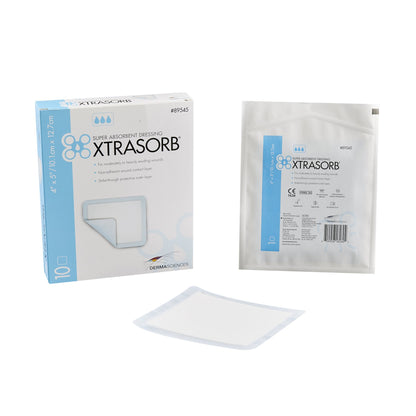 Xtrasorb™ Classic Super Absorbent Dressing Nonadhesive 4 X 5 Inch Rectangle (785622_BX)