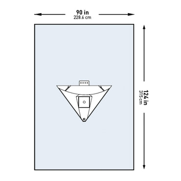 McKesson Orthopedic Drape Arthroscopic Knee Drape 90 W X 124 L Inch Sterile (1101305_CS)