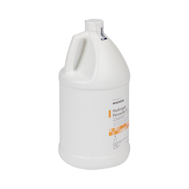 McKesson Brand Antiseptic Hydrogen Peroxide Topical Liquid 1 gal. Bottle (139307_CS)