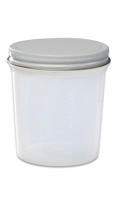 Cardinal Specimen Container 120 mL (4 oz.) Screw Cap Unprinted NonSterile (1126198_BG)
