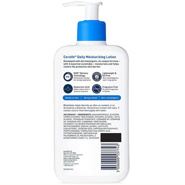 CeraVe® Hydrating Cleanser Facial Cleanser Lotion 12 oz. Pump Bottle Unscented (1218921_EA)