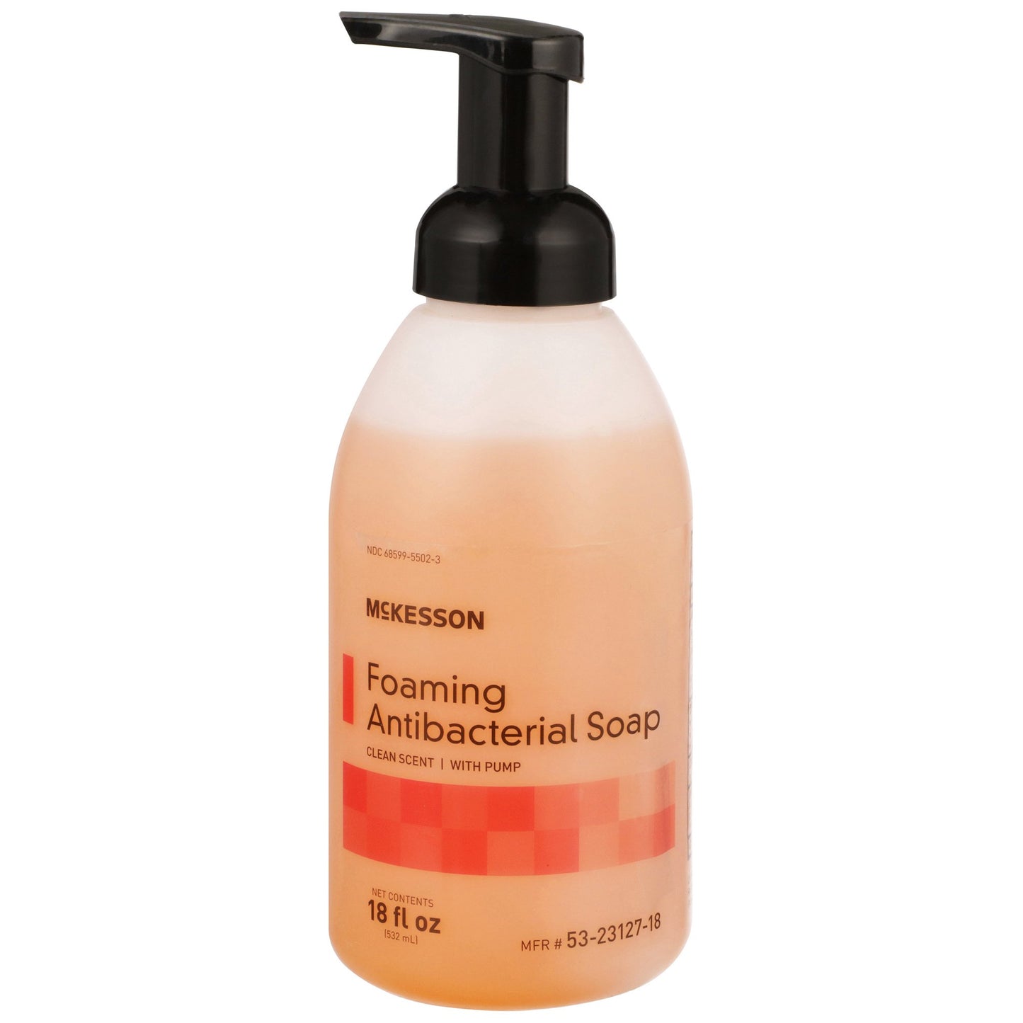 McKesson Antibacterial Soap Foaming 18 oz. Pump Bottle Clean Scent (1067686_EA)