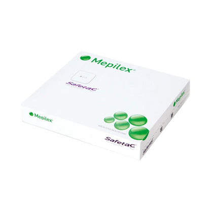 Mepilex® Foam Dressing 4 X 8 Inch Without Border Film Backing Silicone Adhesive Rectangle Sterile (712210_EA)
