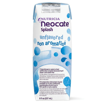 Neocate® Splash Pediatric Oral Supplement Unflavored 8 oz. Carton Liquid Amino Acid Food Allergies (873513_EA)