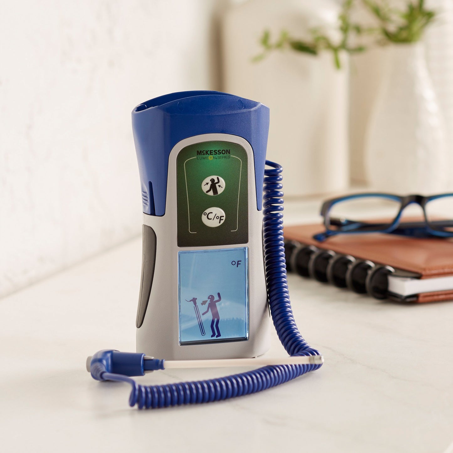 McKesson LUMEON™ Electronic Probe Thermometer Oral / Axillary Probe Handheld (855095_EA)
